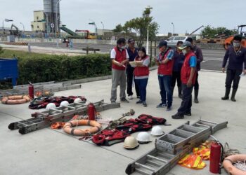 強化職安意識 抽水站安全設備再檢點