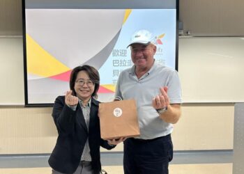 巴拉圭伊泰布省省長貝雷拉夫婦訪台 南市府熱情接待