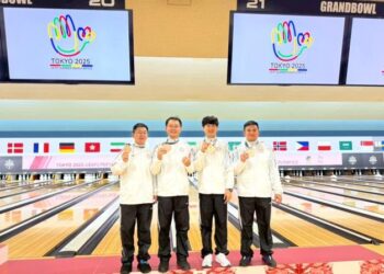 2025年夏季達福林匹克運動會 臺南保齡球好手盧泰安 獲男子團體組銅牌 2025年夏季達福林匹克運動會 臺南保齡球好手盧泰安 獲男子團體組銅牌