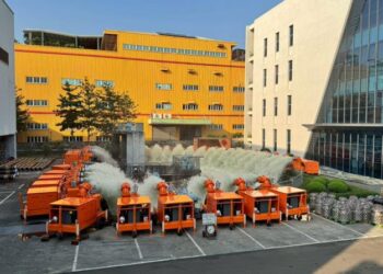 台南市防汛能量升級,60台移動式抽水機全面到位 台南市防汛能量升級,60台移動式抽水機全面到位