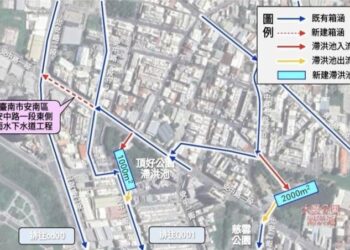 臺南市長黃偉哲爭取2億3仟萬元辦理逕流分擔,奉經濟部核定,以改善安南區、永康區淹水情形 臺南市長黃偉哲爭取2億3仟萬元辦理逕流分擔,奉經濟部核定,以改善安南區、永康區淹水情形