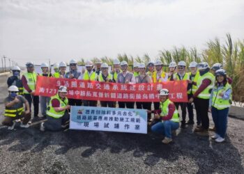 南市全國首創廢瀝青轉做路基 邁向淨零工程