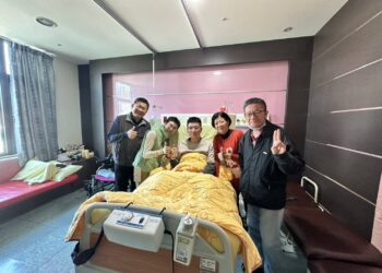 林岱樺探視重傷國軍弟兄　為守護國家的人撐起後盾