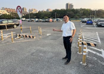 李啟維爭取安億停車場將重鋪預計明年1月中旬完工