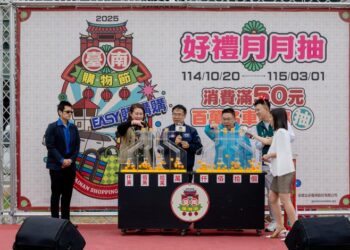 聖誕抽大獎、跨年接力嗨 臺南購物節「好禮月月抽」逾80萬豪禮