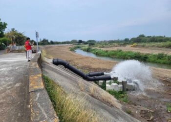 新營工業街分流治水完工 解決長期淹水沉痾