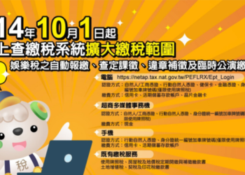 地方稅繳稅退稅E指輕鬆搞定