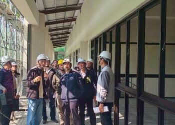 中山國中風華再現！市長黃偉哲視察教學行政大樓新建工程 預計115學年度落成啟用