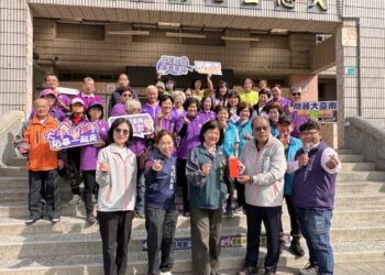 南市南區大恩社區發展協會通過衛福部紫絲帶社區初級預防計畫一朵紫絲帶認證