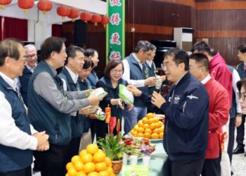 臺南市政府「金馬伍吉」新春團拜