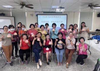 531 世界禁菸日-無菸六甲，手作永生花燈