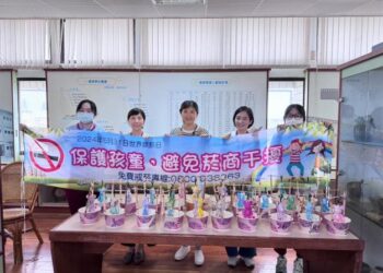 手作琉璃熊呼喚無菸生活！安南國中熱情呼應531世界無菸日