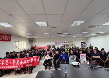 枋警入廠宣導打詐　守護移工權益與安全