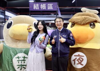 韓籍啦啦隊Mingo朴旻曙逛蘭展 大讚春季後壁賞花小旅行