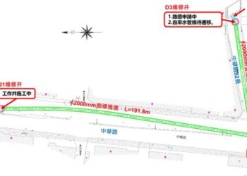 黃偉哲市長：強化防洪量能，永康中華路CF幹線第三期克服管線障礙加速推進工程