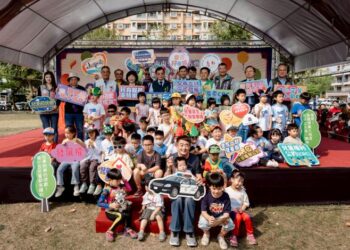 南市兒童節「Young Tainan 時光童樂會」黃偉哲共築友善育兒推廣兒權