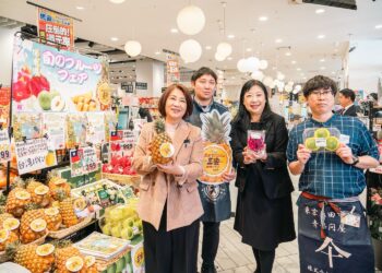 屏東農產驚艷日本東京　進駐知名連鎖超市及飯店