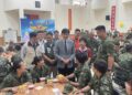 端節前夕葉澤山副市長代表黃偉哲市長率團赴陸軍航空特戰指揮部慰勞官兵