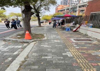 海佃國小通學步道串聯海佃國中 打造安心上學、悠遊社區的人本廊道