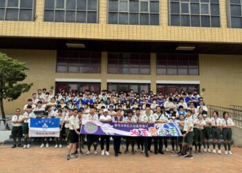 海童軍集合！臺南結合AI教育　140名童軍少年乘風啟航