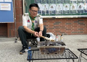 幼童軍齊聚新豐高中　聯團示範團集會扎根生活素養與實踐力