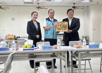 台日港灣城市深化交流，日本宮城縣塩竈市訪團拜會安平區公所，共商友好交流協定與教育合作