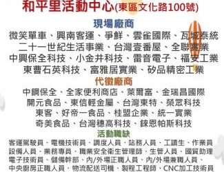 115/06/26(五)勞工局職訓就服中心辦理『頭路底加 馬上就業』就業徵才活動,歡迎求職民眾踴躍參加 115/06/26(五)勞工局職訓就服中心辦理『頭路底加 馬上就業』就業徵才活動,歡迎求職民眾踴躍參加