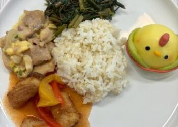 臺南盛夏雙寶上餐桌！市長黃偉哲與學童共享臺灣鯛、芒果午餐 體驗山海豐饒滋味