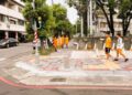 善化區大成國小通學步道安全升級 彩牆吸睛打造友善通學環境 善化區大成國小通學步道安全升級 彩牆吸睛打造友善通學環境