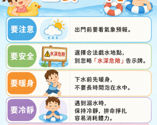 天氣多變水象不佳,守護寶貝遠離水岸 天氣多變水象不佳,守護寶貝遠離水岸