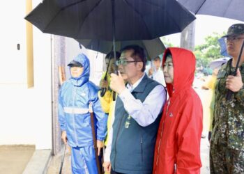 極端強降雨超標致三爺溪溢堤 臺南市府:淹水面積已減98% 極端強降雨超標致三爺溪溢堤 臺南市府:淹水面積已減98%