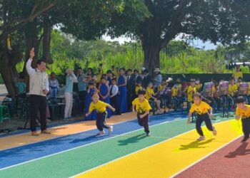 校園內的一道彩虹 南市113年學校跑道修整建18校完工