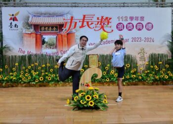 「市長陪你拍」第3場次慈濟高中登場 黃偉哲市長期勉市長獎得主繼續追求卓越