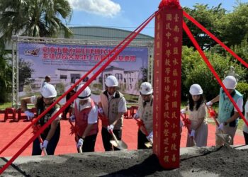 月津展藝現風華 月津國小北棟A校舍整建工程動土 校舍設計結合當地文史特色