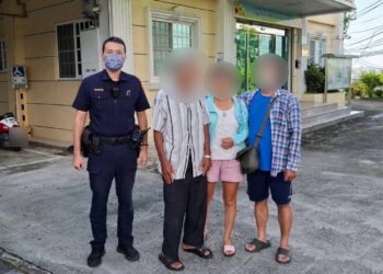 父親節前驚魂記老翁迷航半百里 田寮警箭步救援助返家 父親節前驚魂記老翁迷航半百里 田寮警箭步救援助返家