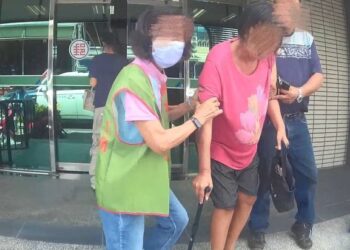 老婦郵局提款突昏眩 東港警助就醫 老婦郵局提款突昏眩 東港警助就醫