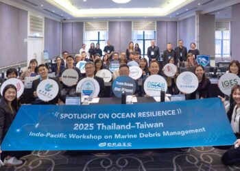 臺灣「招財貓」攜手泰國「衝浪板」挑戰幽靈漁網! 管碧玲:海洋韌性夥伴打造印太海廢典範 臺灣「招財貓」攜手泰國「衝浪板」挑戰幽靈漁網! 管碧玲:海洋韌性夥伴打造印太海廢典範