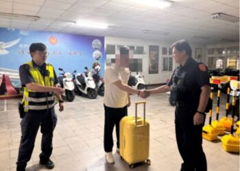 急尋「一卡皮箱」 東港警積極尋回 急尋「一卡皮箱」 東港警積極尋回