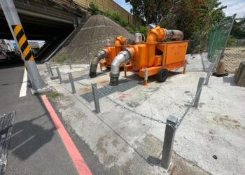 臺南市全力治水，短延時強降雨 雨停即退水