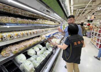 南市府風雨無阻訪菜價 葉菜災損價揚籲民眾以根莖類或冷凍蔬菜替代