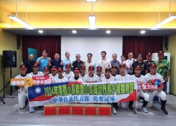 臺南市代表隊8月將代表我國赴美參加小馬盃世界賽 黃偉哲市長親臨球場勉勵球員帶回金盃