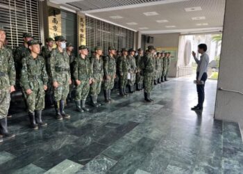 凱米颱風肆虐臺南市畜牧業 黃偉哲感謝國軍支援並呼籲業者盡速申報災損