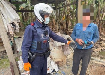 細心內埔警提醒老農保管好汽車鑰匙及財物避免遭竊