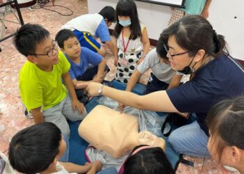 全民一起學急救—向下紮跟從小開始學