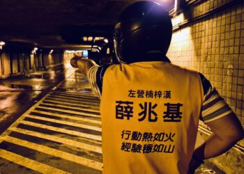 豪雨勘查大中路地下道　左楠議員參選人薛兆基：交通安全不能靠機車族自己小心，而是政府必須把危險降到最低