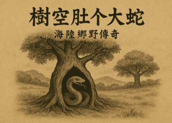 【客語文章】篇名：樹空肚个大蛇 《海陸鄉野傳奇》（6） 作者：詹益雲