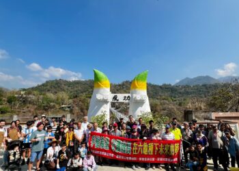 茂管處攜手育幼院與新發居民　於重生的成功吊橋旁共植希望種子