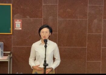 高雄市長初選人林岱樺　針對林佳龍支持她而遭網友攻擊做回應