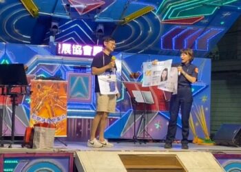 社皮所結合敬老活動　深入社區強化反詐騙宣導