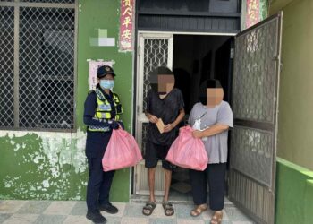 社區警政再出發 枋警主動關懷紓困弱勢 社區警政再出發 枋警主動關懷紓困弱勢